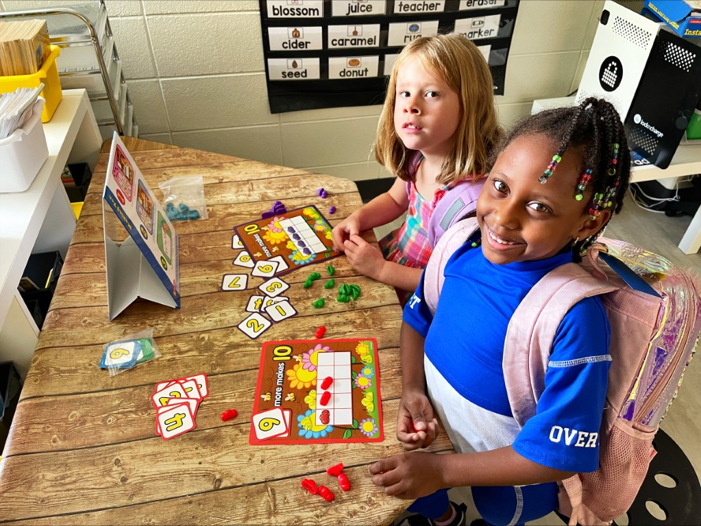 CCSD students using resources provided by a rapid grant in 2024